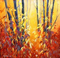 Zohaib Rind, 24 x 24 Inch, Acrylic on Canvas, Landscape Painting, AC-ZR-309